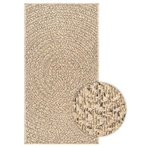 Teppich ZIZUR 60x110 cm Jute-Optik Indoor und Outdoor