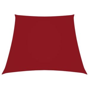 Sonnensegel Oxford-Gewebe Trapezförmig 2/4x3 m Rot