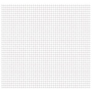 Wellengitter Edelstahl 50×50 cm 11×11×2 mm