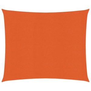 Sonnensegel 160 g/m² Orange 2,5x2,5 m HDPE