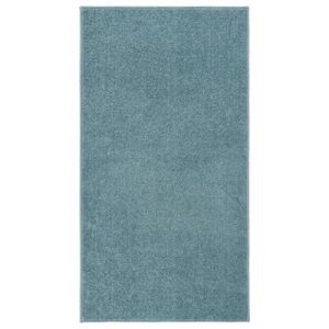 Teppich Kurzflor 80x150 cm Blau