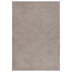 Teppich Shaggy Hochflor Beige 160x230 cm