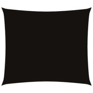 Sonnensegel Oxford-Gewebe Rechteckig 2x2,5 m Schwarz