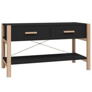 TV-Schrank Schwarz 82x38x45 cm Holzwerkstoff