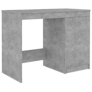 Schreibtisch Betongrau 100x50x76 cm Holzwerkstoff