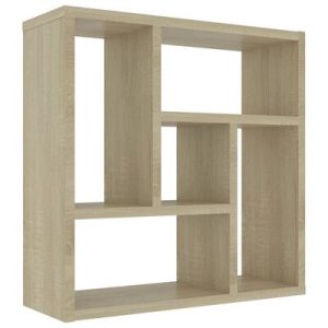 Wandregal Sonoma-Eiche 45,1x16x45,1 cm Holzwerkstoff