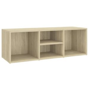 Schuhbank Sonoma-Eiche 105x35x35 cm Holzwerkstoff