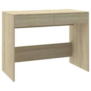 Schreibtisch Sonoma-Eiche 101x50x76,5 cm Holzwerkstoff