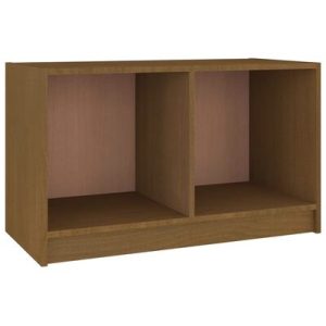 TV-Schrank Honigbraun 70x33x42 cm Massivholz Kiefer