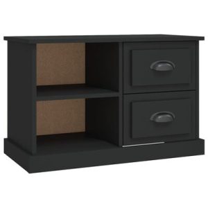 TV-Schrank Schwarz 73x35,5x47,5 cm Holzwerkstoff