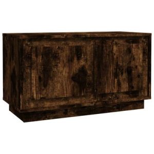 TV-Schrank Räuchereiche 80x35x45 cm Holzwerkstoff