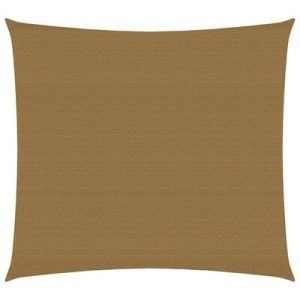 Sonnensegel 160 g/m² Taupe 2x2,5 m HDPE