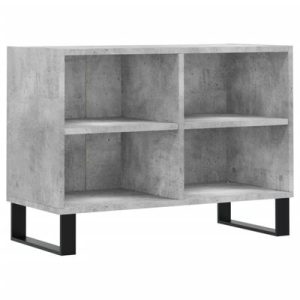 TV-Schrank Betongrau 69,5x30x50 cm Holzwerkstoff