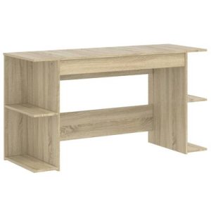 Schreibtisch Sonoma-Eiche 140x50x75 cm Holzwerkstoff